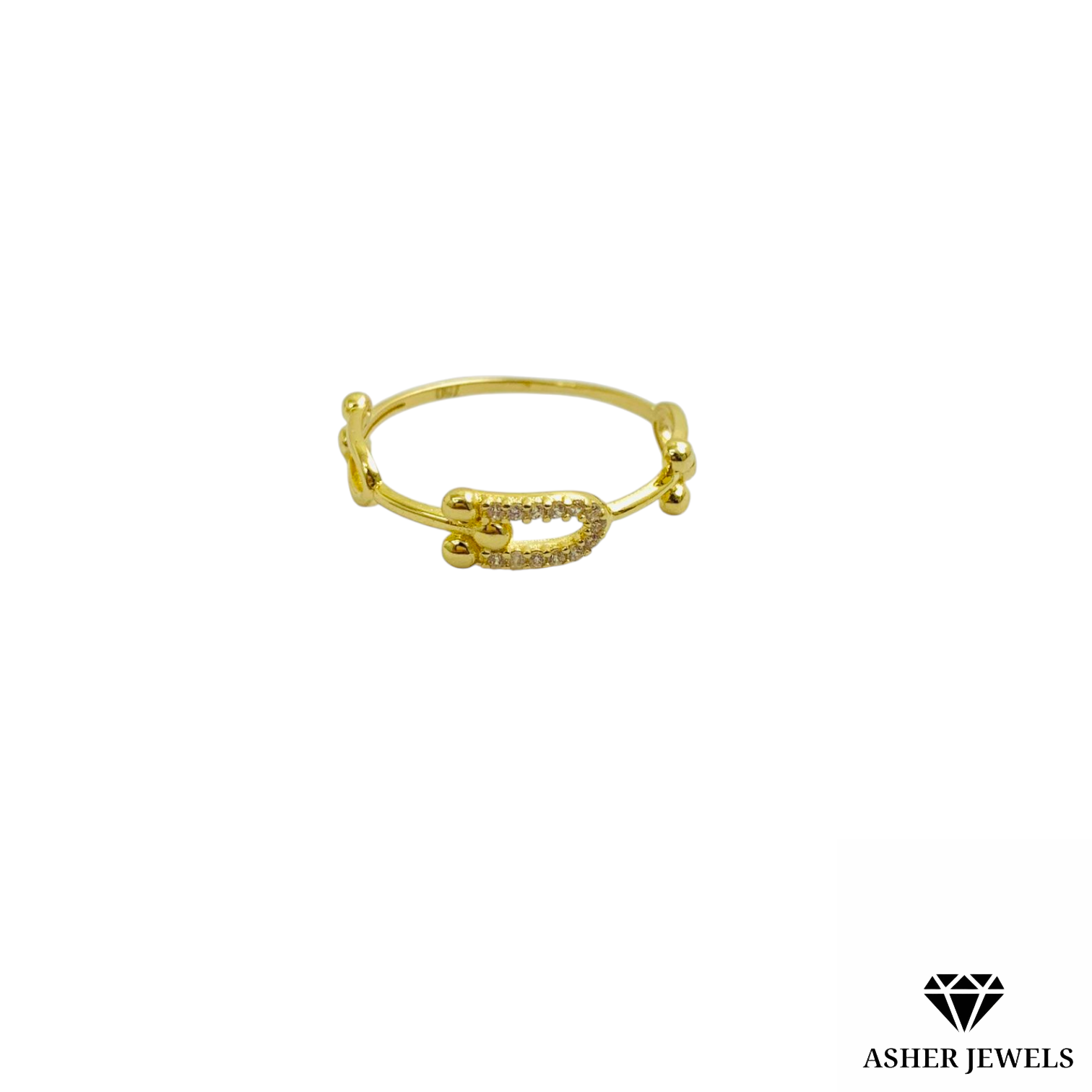 Tiffany Ring with Stone 8.5''