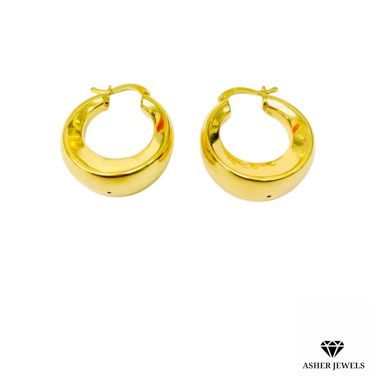 Electroform Dome Earring 