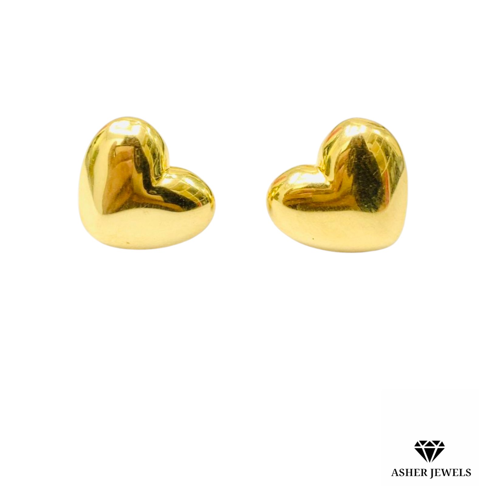 Electroform Chunky Heart Earring 